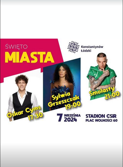 Aktualizacja „Trasa koncertowa nadal trwa” Konstantynów Łódzki